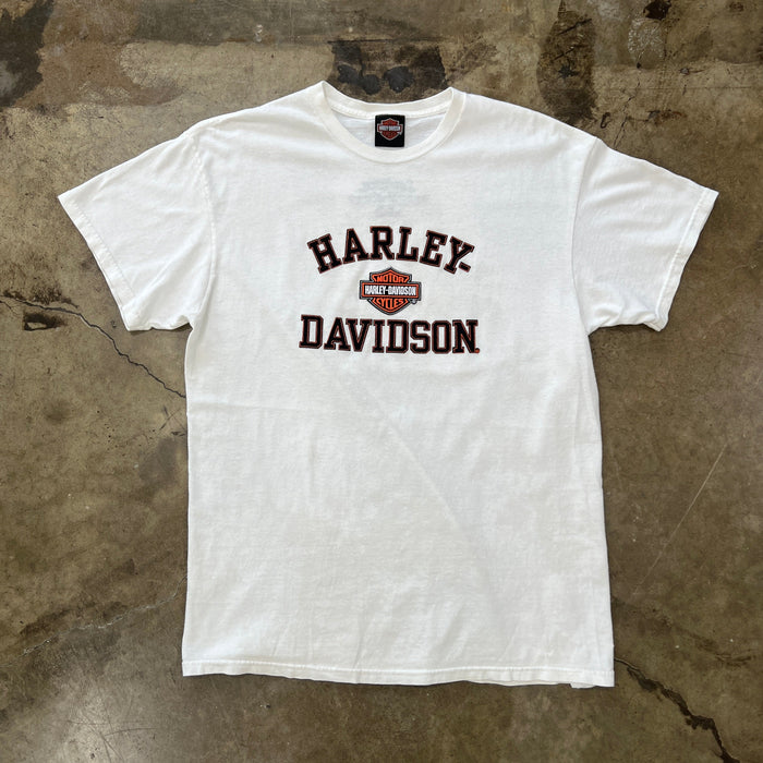 Harley Davidson Embroidered Harley Logo Florida Tee