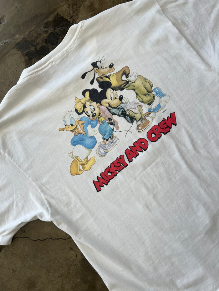 Disney Mickey and Crew Back Graphic Single Stitch Tee
