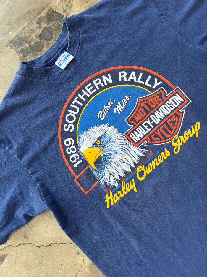 Harley Davidson Southern Rally Eagle Single Stitch Tee