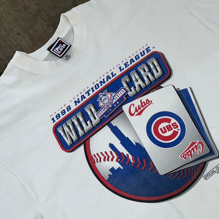 Vintage MLB Cubs Wild Card Division Series Tee