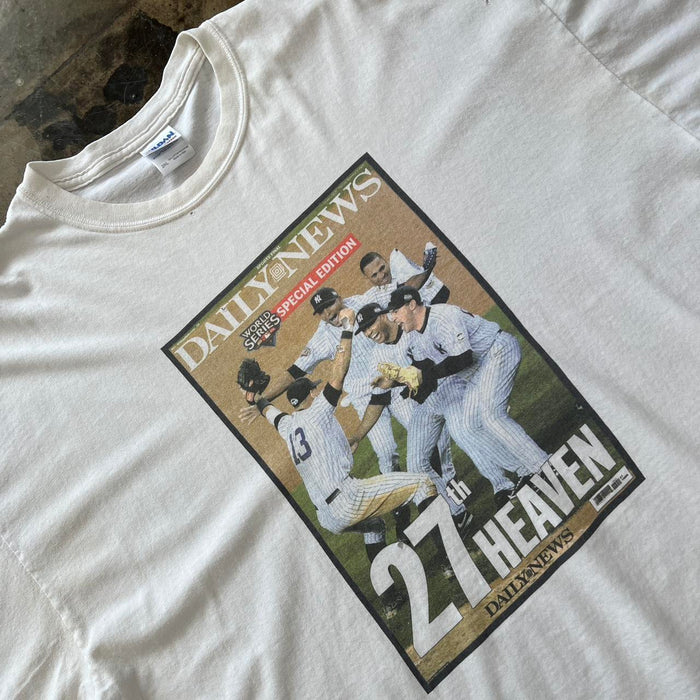 Daily News World Series Special Edition New York Yankees Newspaper Tee