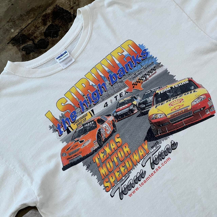 'I Survived the High Banks' Texas Motor Speedway Tee
