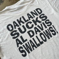 Oakland Raiders Al Davis Calvin Pee Swallows Tee