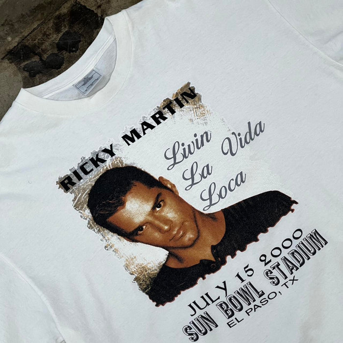 Ricky Martin Super Bowl Stadium Livin La Vida Loca Tee