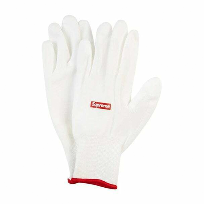 Rubberized Gloves - White