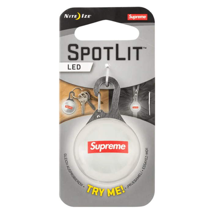 Spotlight Keychain - White
