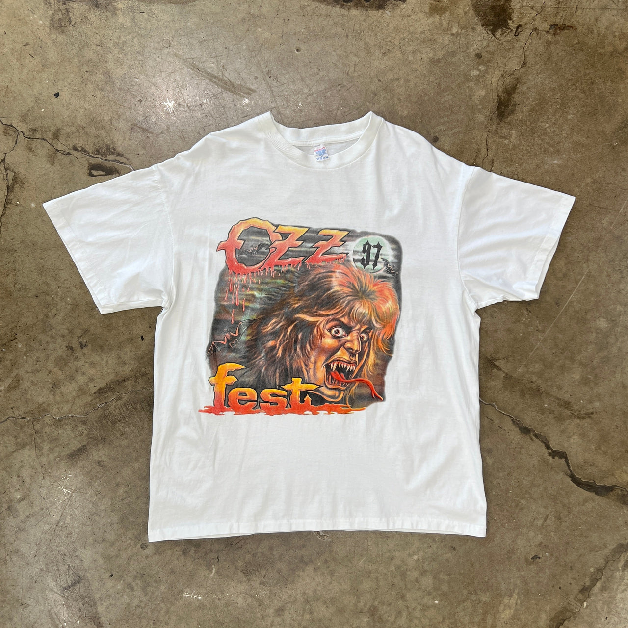 1997 Ozzfest Ozzy Osbourne Pantera Marilyn Manson Tee