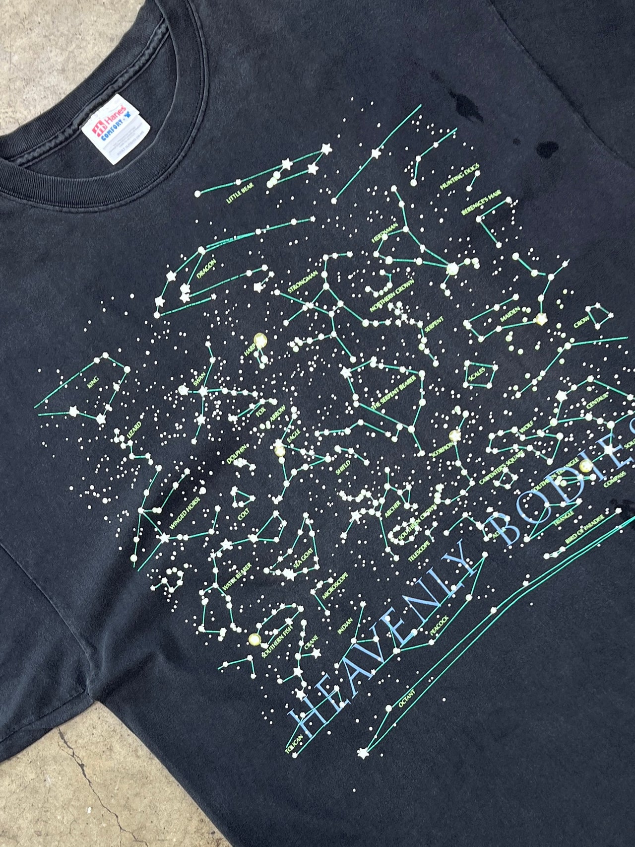 Heavenly Bodies Constellations Science Star Nature Tee