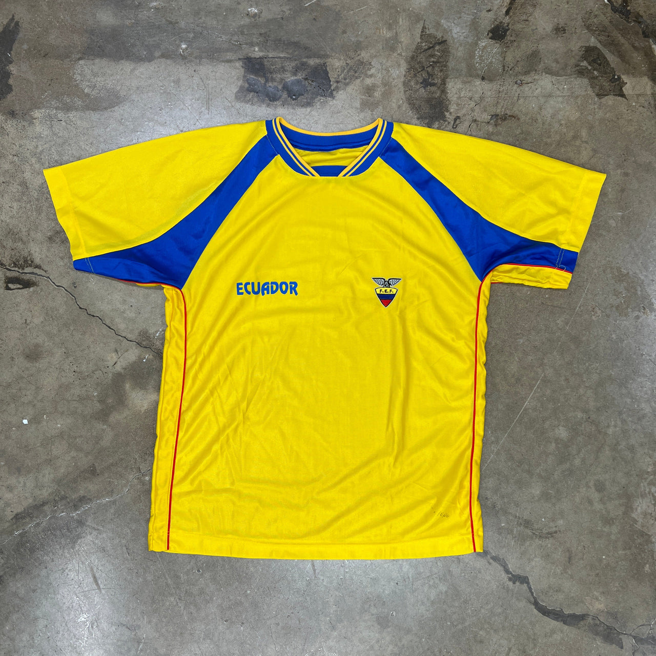 Y2k Early 2000s Ecuador FEF Jersey