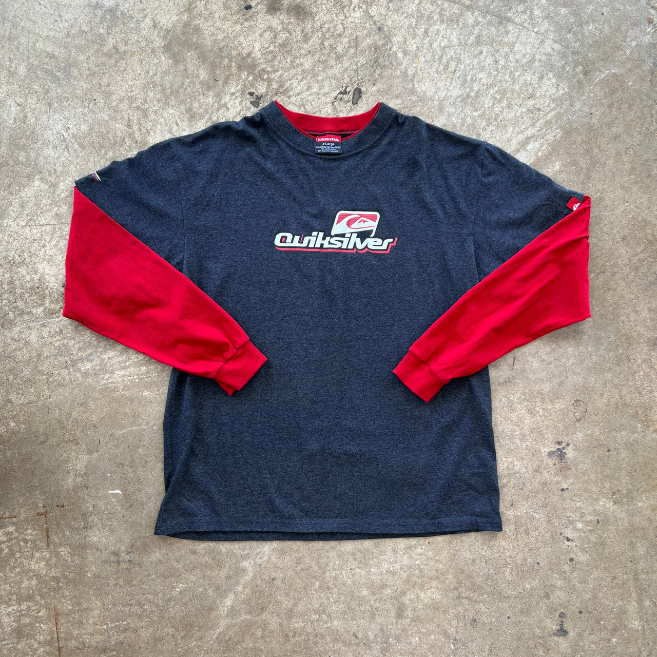 Quiksliver Double Layer Long Sleeve Tee