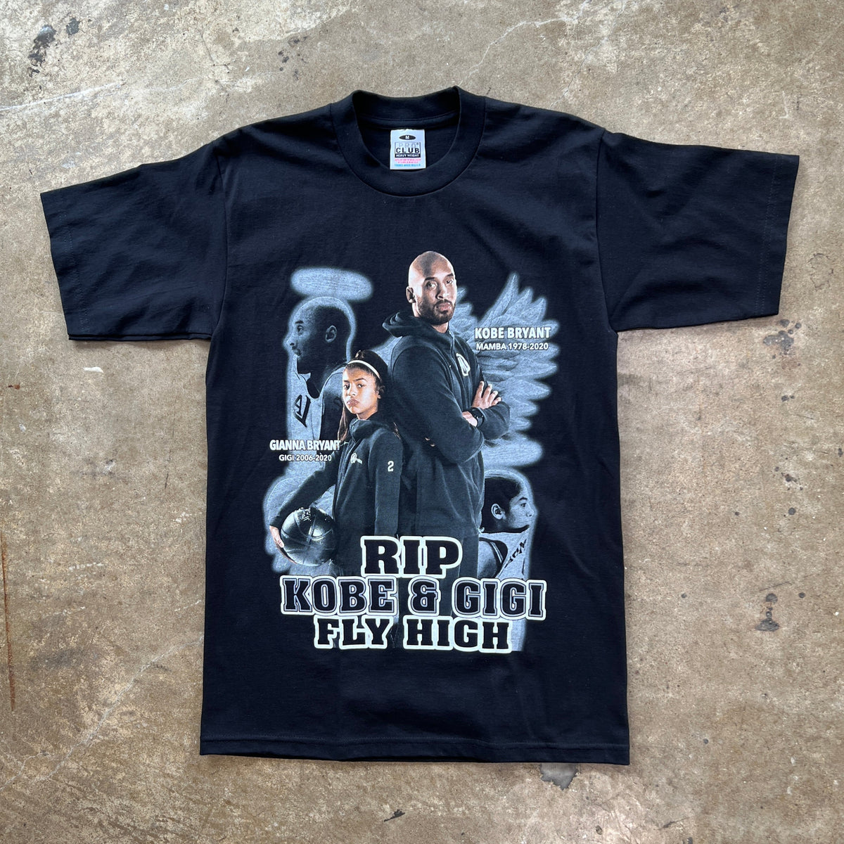 RIP Kobe Bryant and Gigi Fly High Mamba Tee