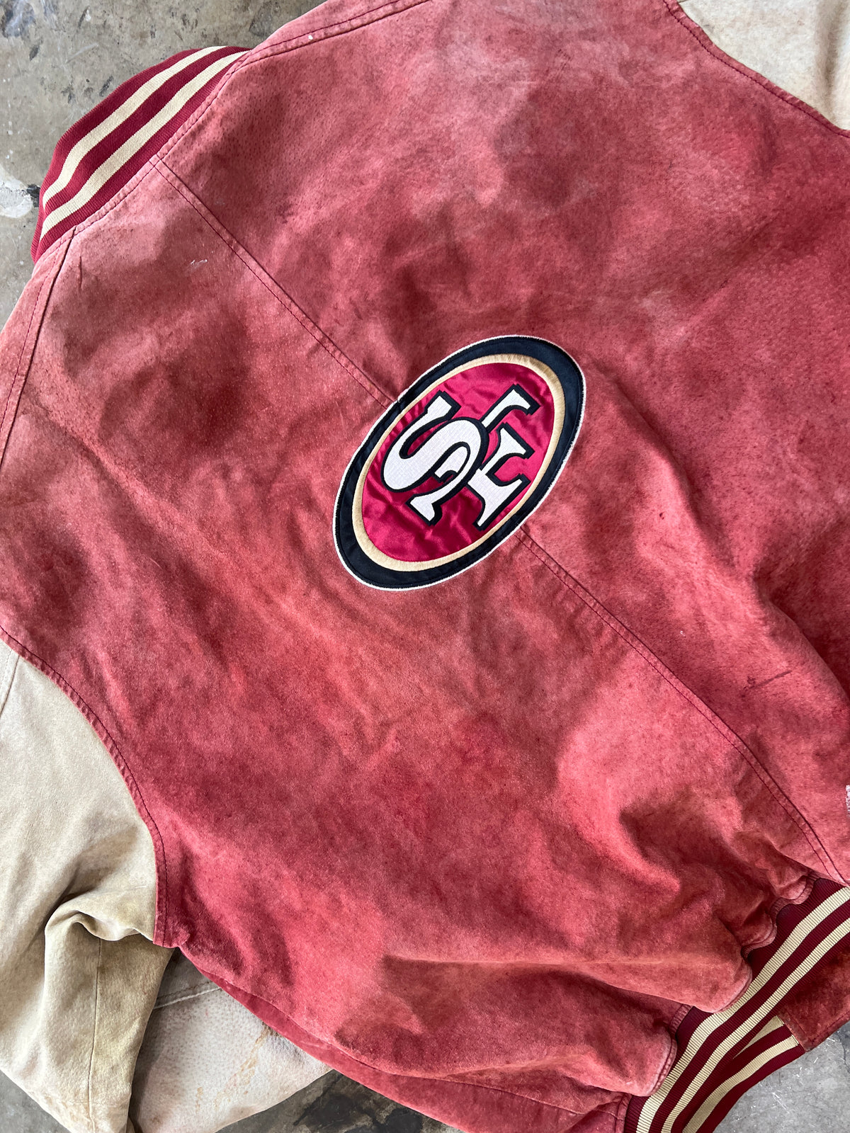 NFL Vintage 90s Pro Player Varsity Jacket 49ers San Francisco XL