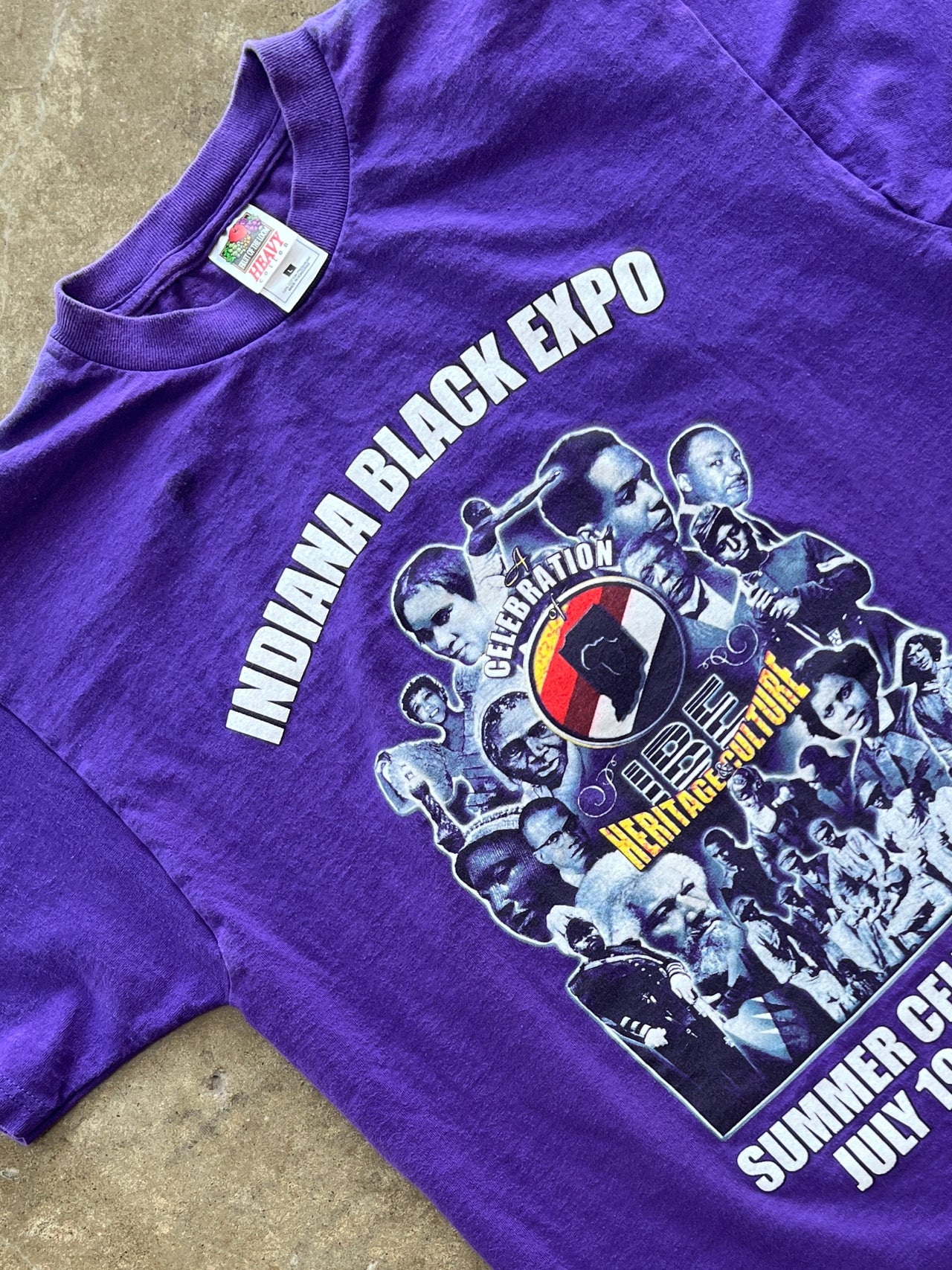 Y2K 2001 Black History Heritage MLK CJ Walker Tee