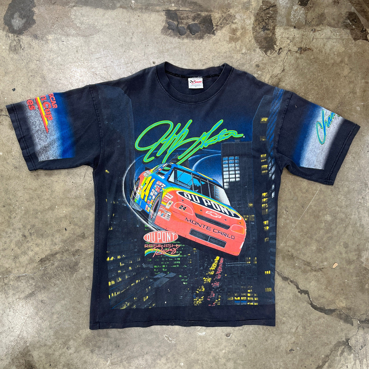 1995 Jeff Gordon Winston Cup Champion NASCAR AOP Tee