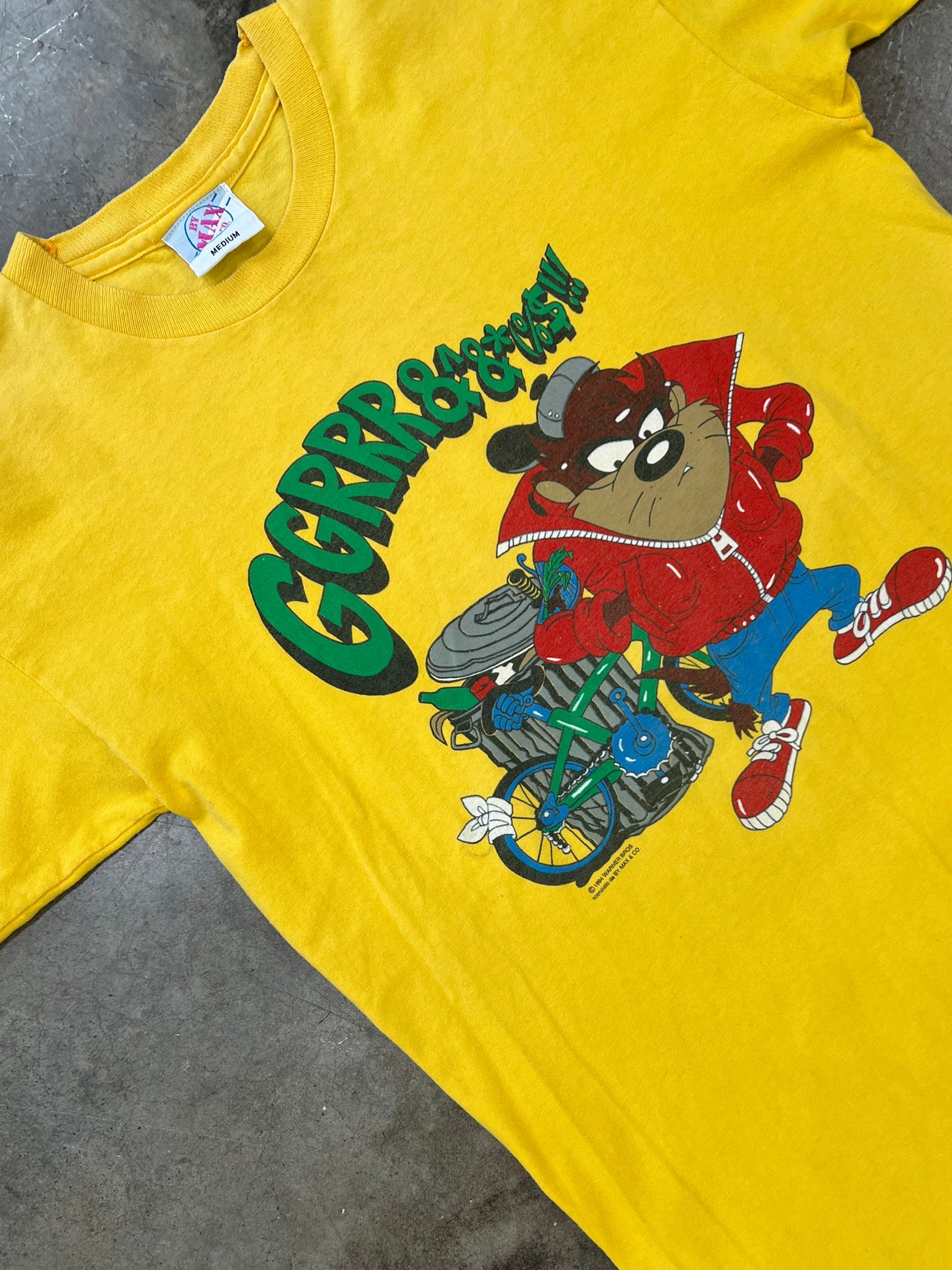 1994 Looney Tunes Taz Garbage Single Stitch Tee