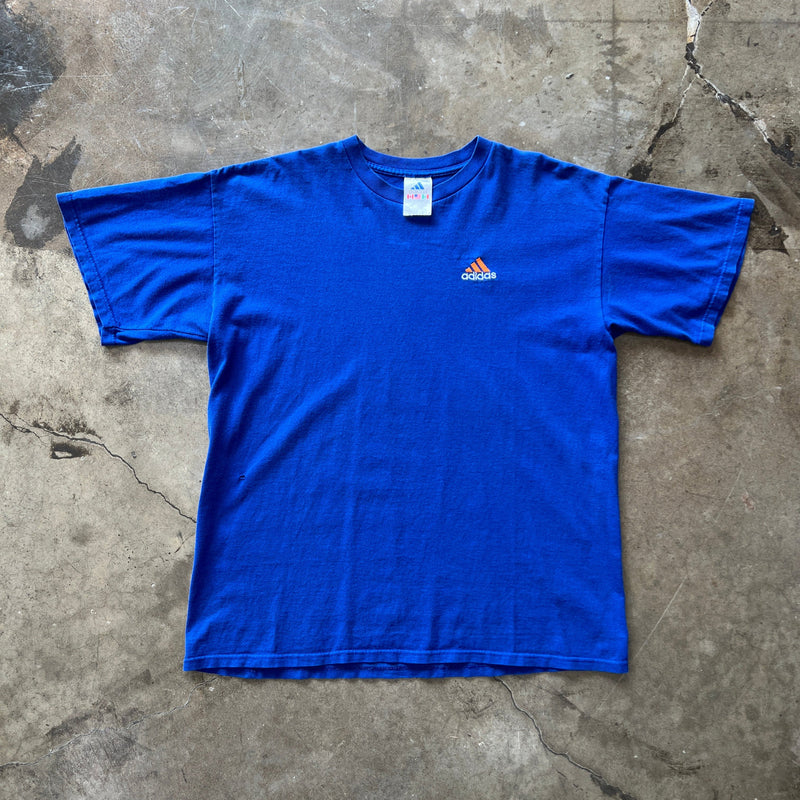 Adidas 3 Stripe Big Logo Front Graphic Tee