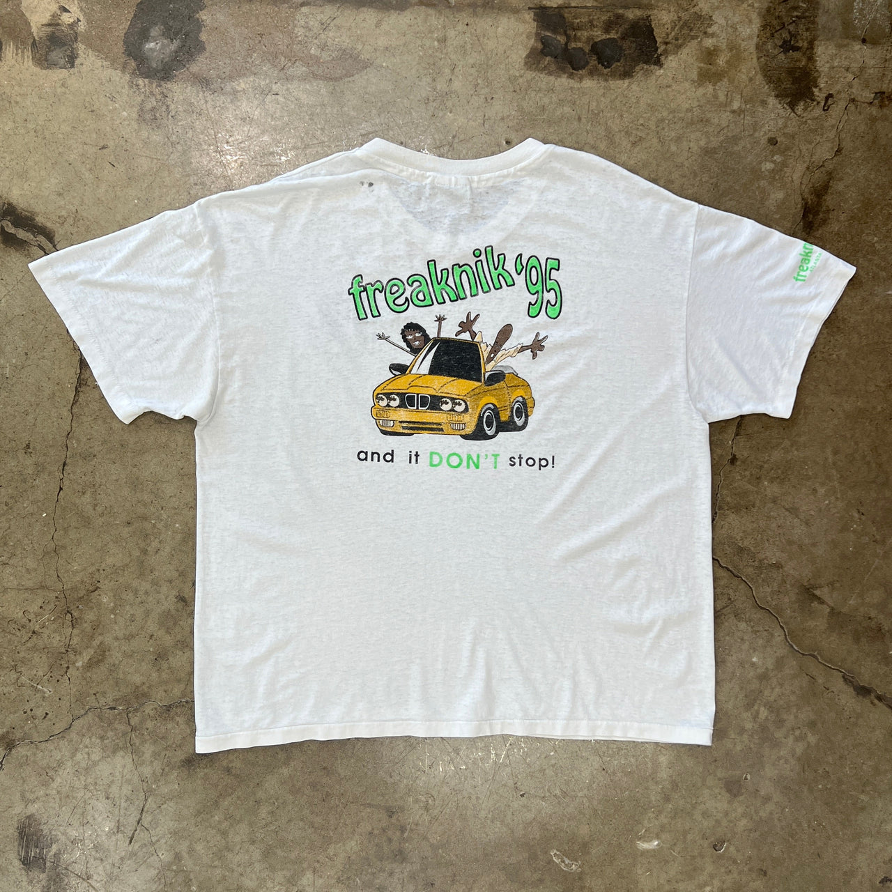 1995 Freaknik Don't Stop Atlanta Tee