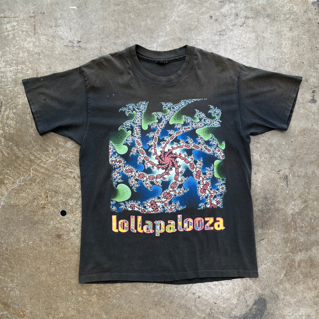 1993 Lollapalooza Tour Music Festival Single Stitch Tee