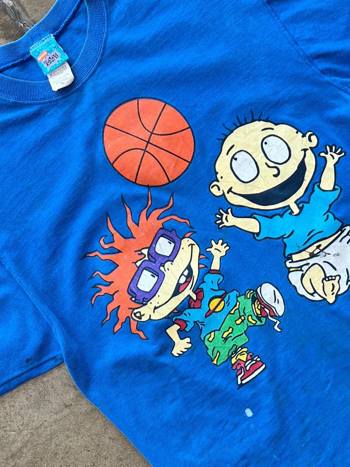 90s Rugrats Chuckie Finster Tommy Pickles TV Promo Tee