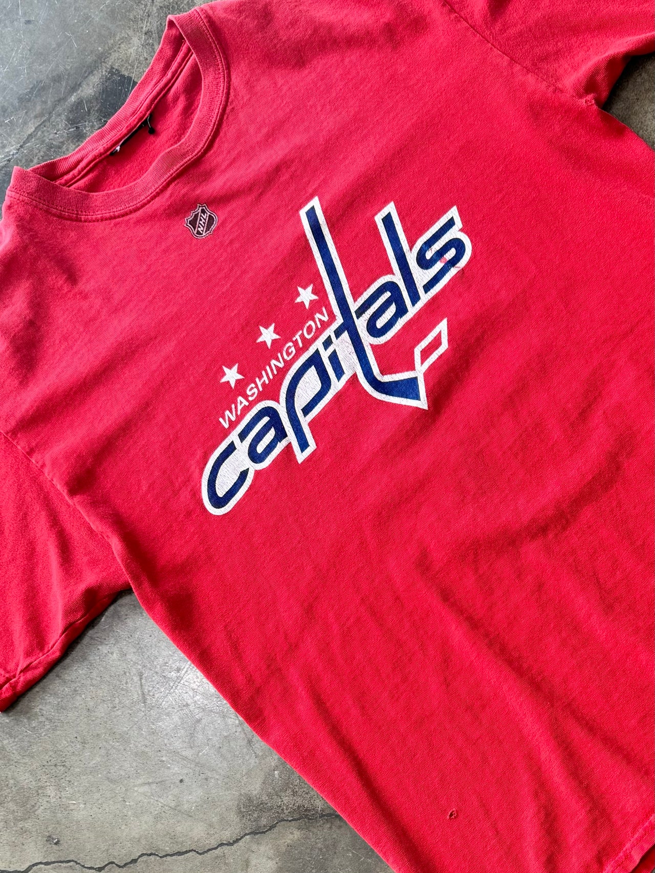 Vintage NHL Washington Capital Ovechkin 8 Player Tee Medium