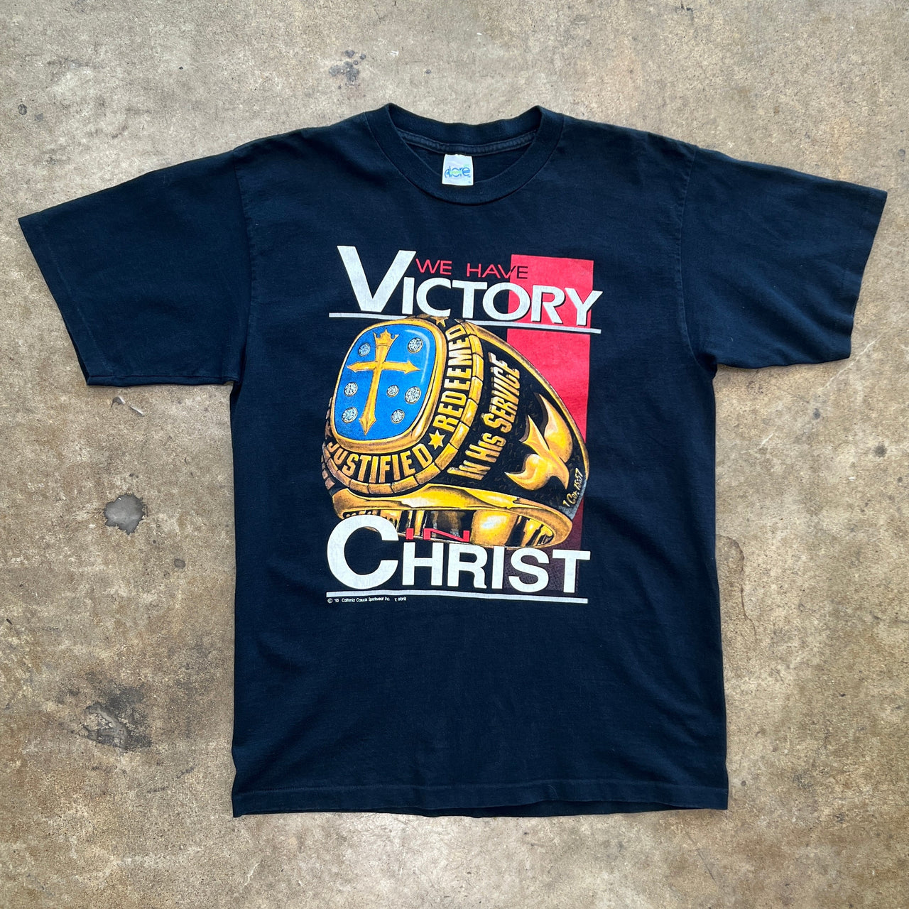 1993 Victory in Christ Championship Ring Tee