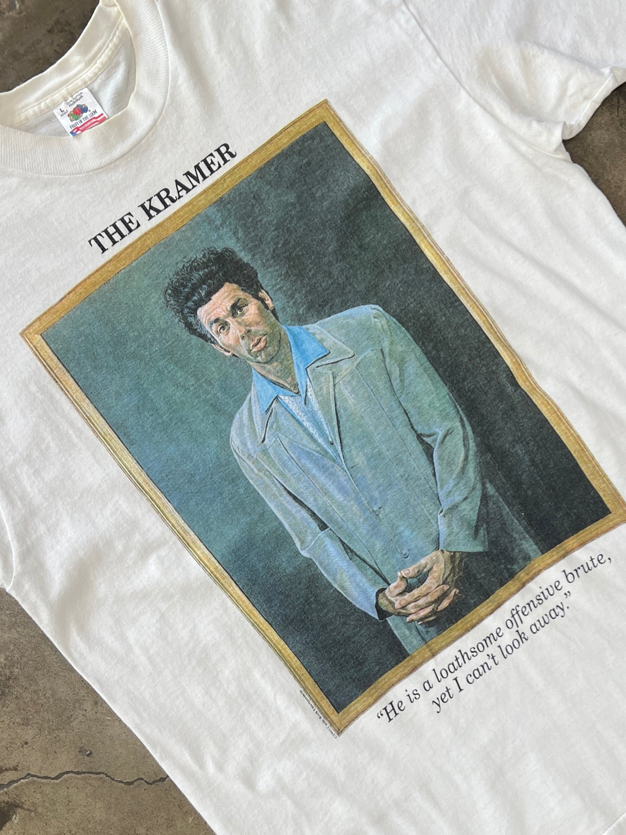 90s Seinfeld The Kramer Portrait TV Show Tee
