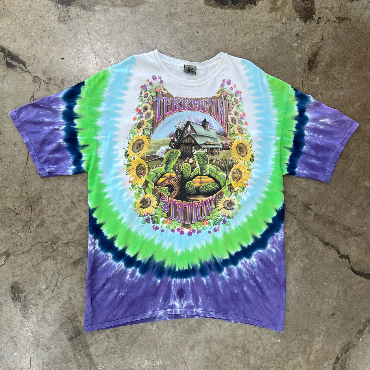 Grateful Dead Terrapin Liquid Blue Band Tee