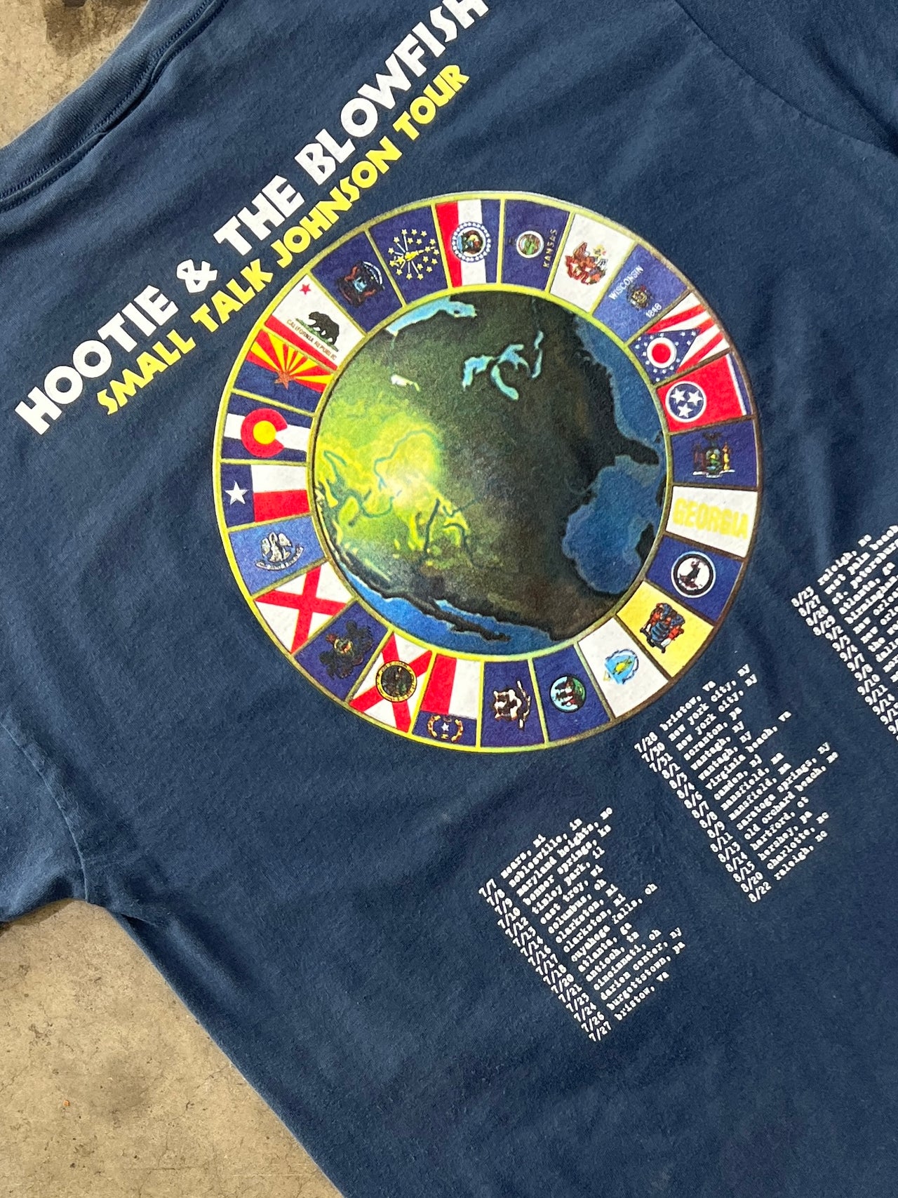 1996 Hootie & The Blowfish Small Talk Tour Tee