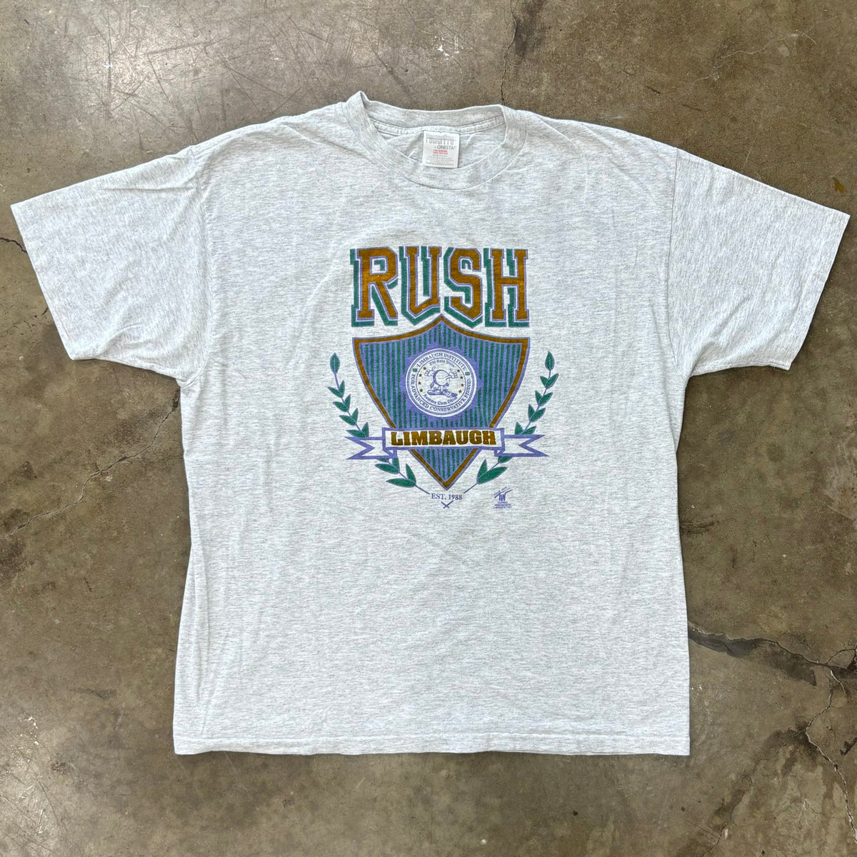 Rush Limbaugh Right Wing Talk Show Political Tee