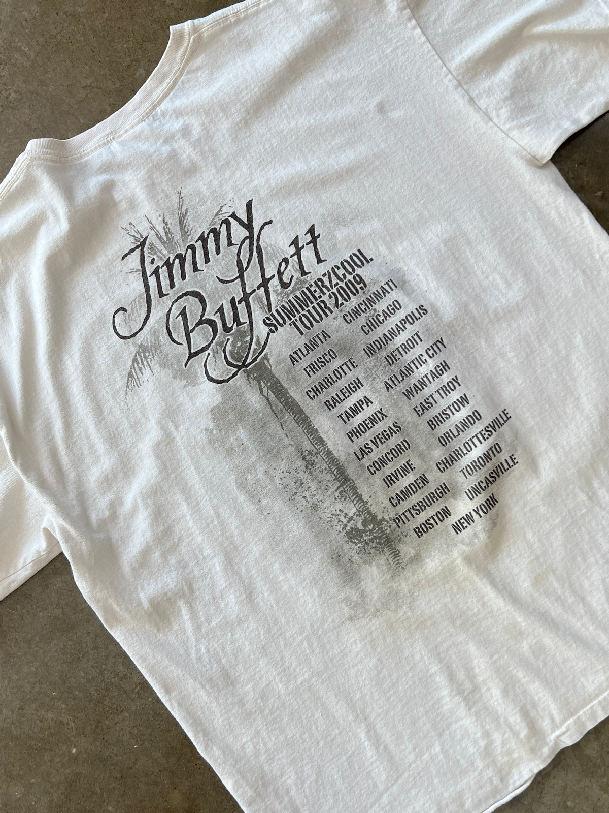 Jimmy Buffett Silver Rum Tour Tee