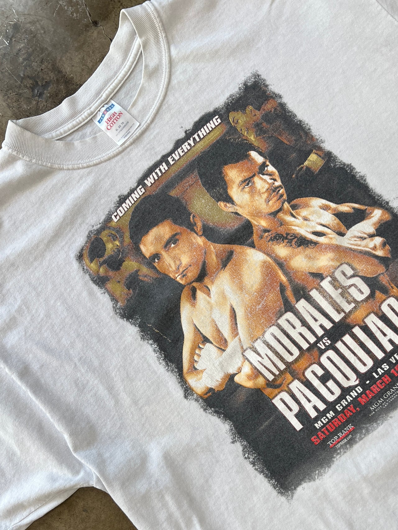 Morales vs. Pacquiao Fight Boxing Match Tee