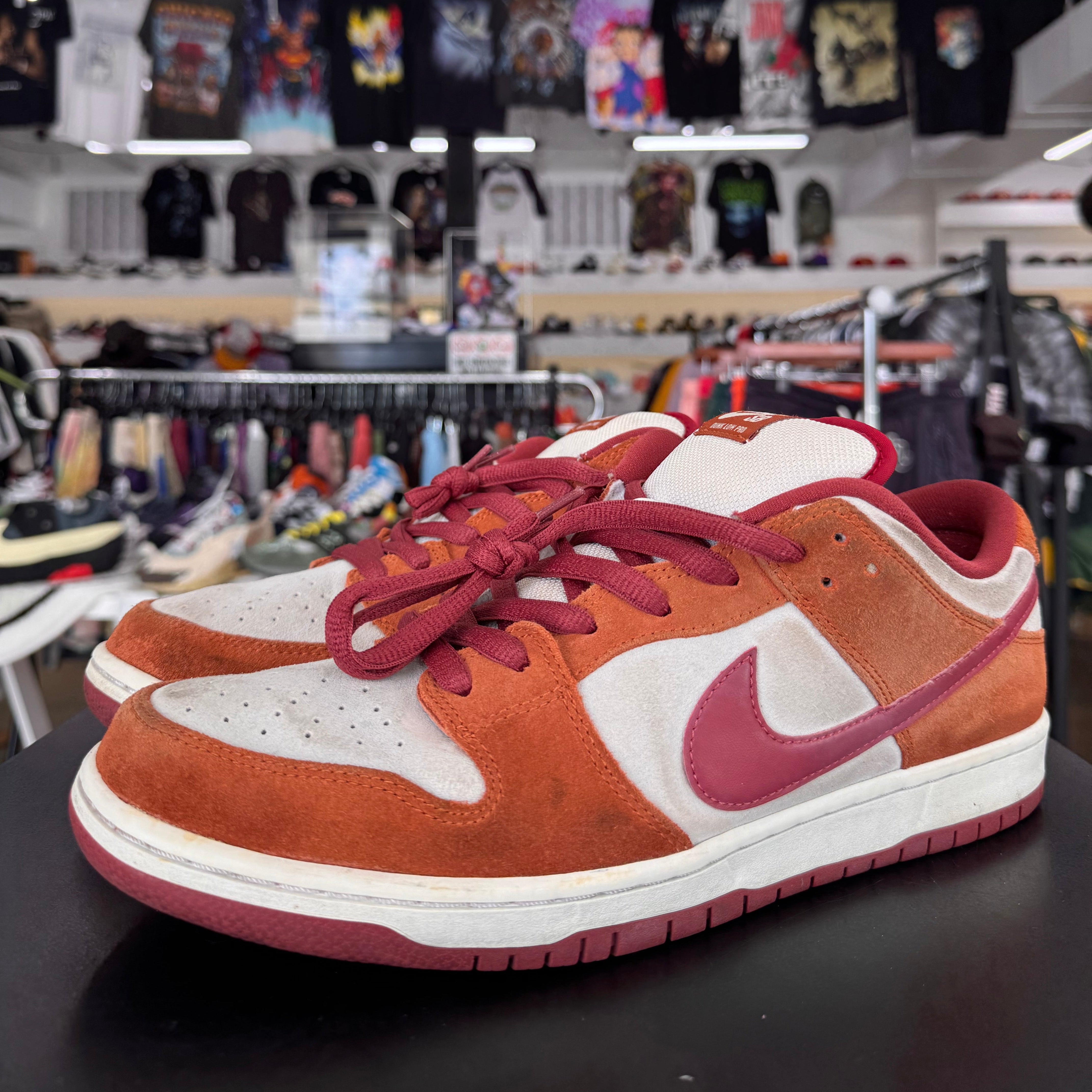 nike dunk low russet cedar
