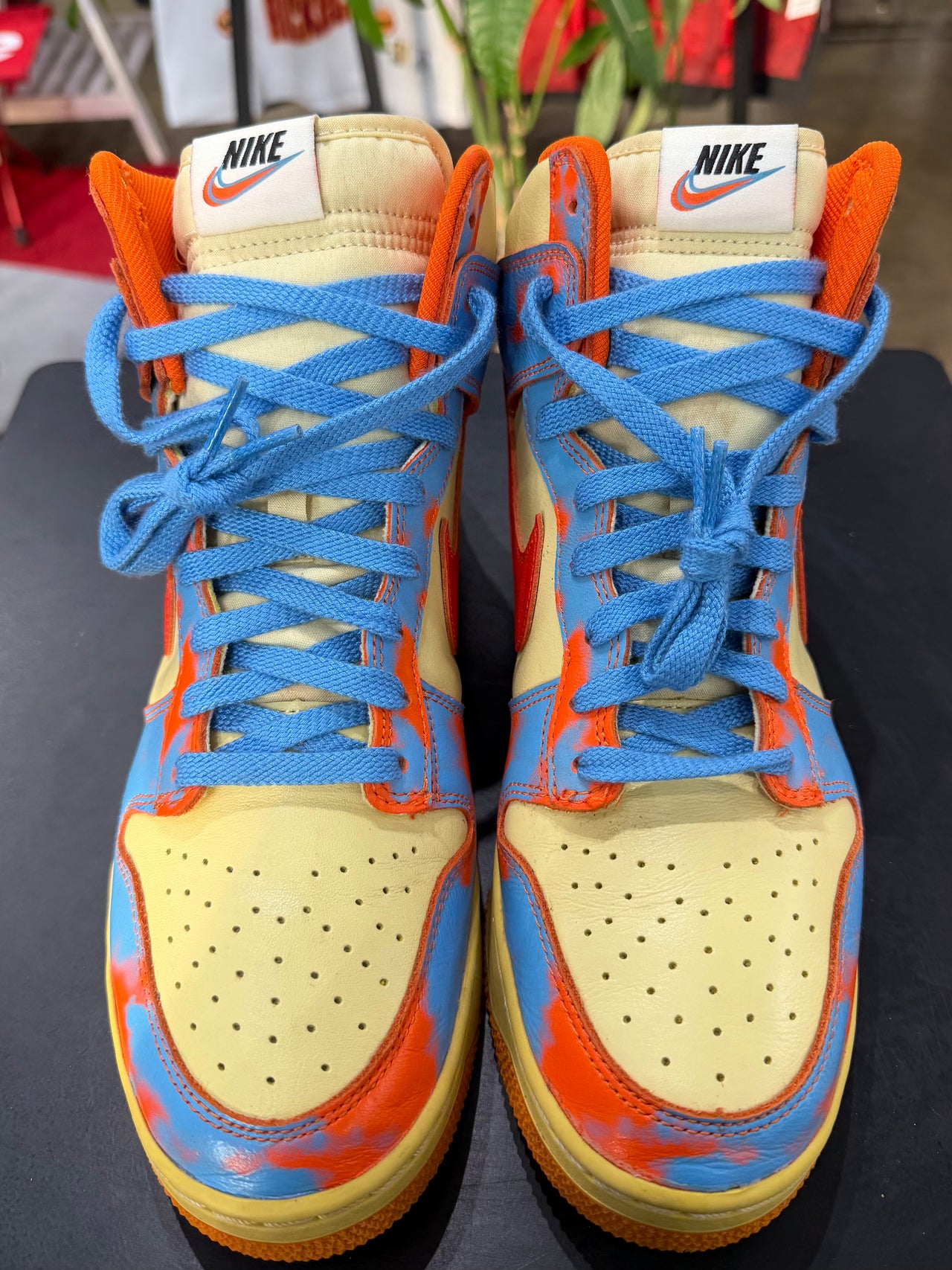 Nike Dunk High 1985 Orange Acid Wash (2022)