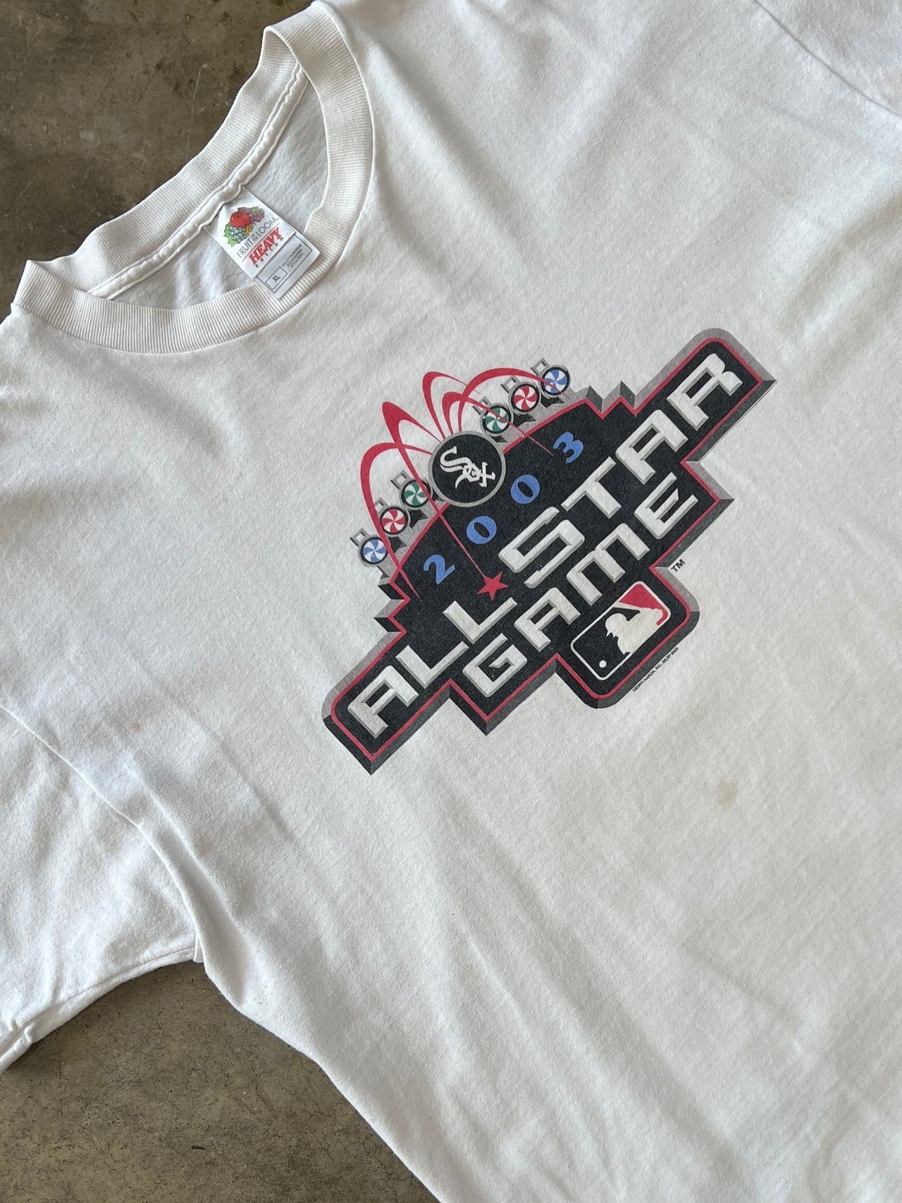 2003 Y2K Early 2000s White Sox All-Star Game Tee