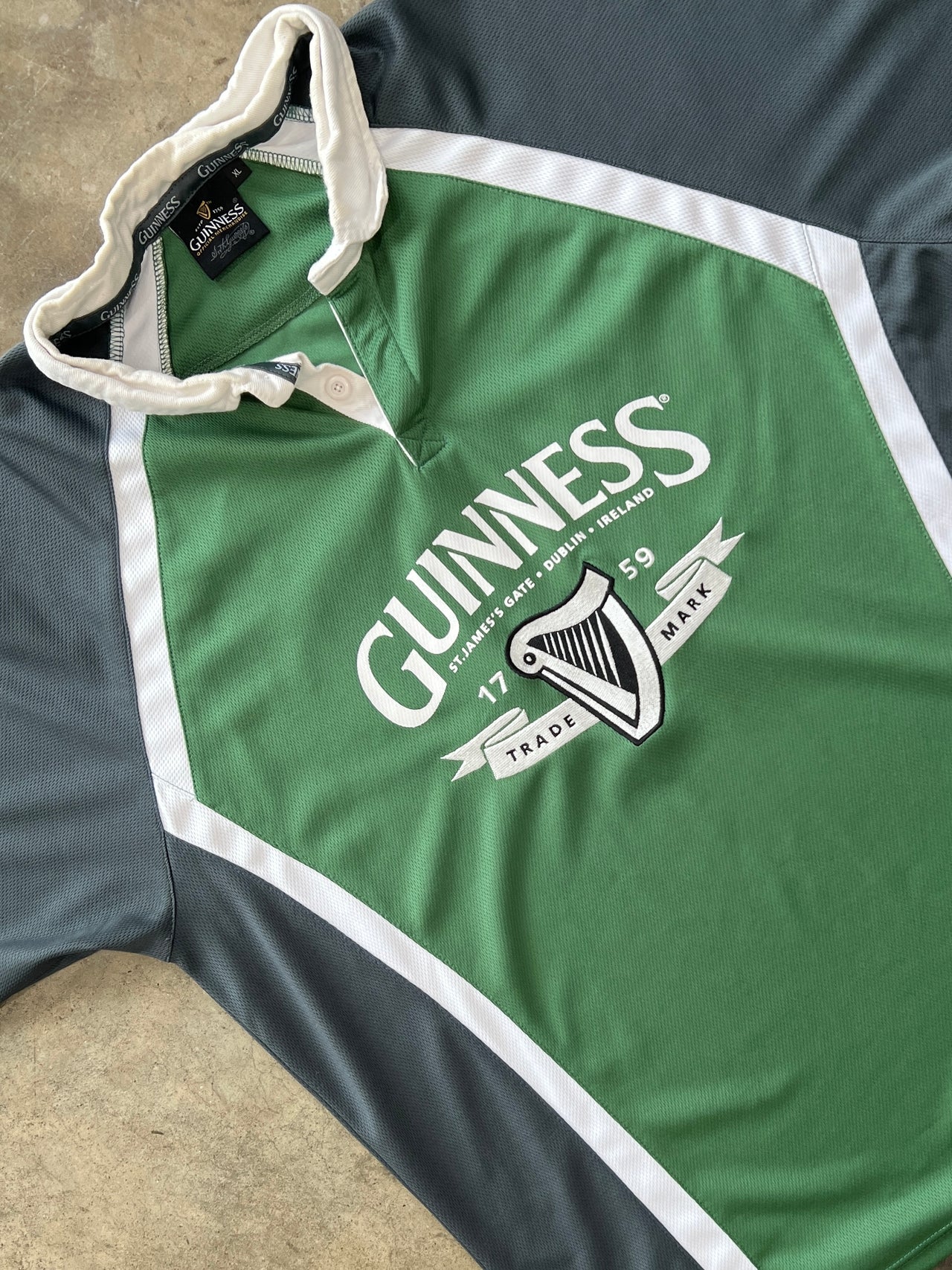 Guinness Beer Collared Jersey