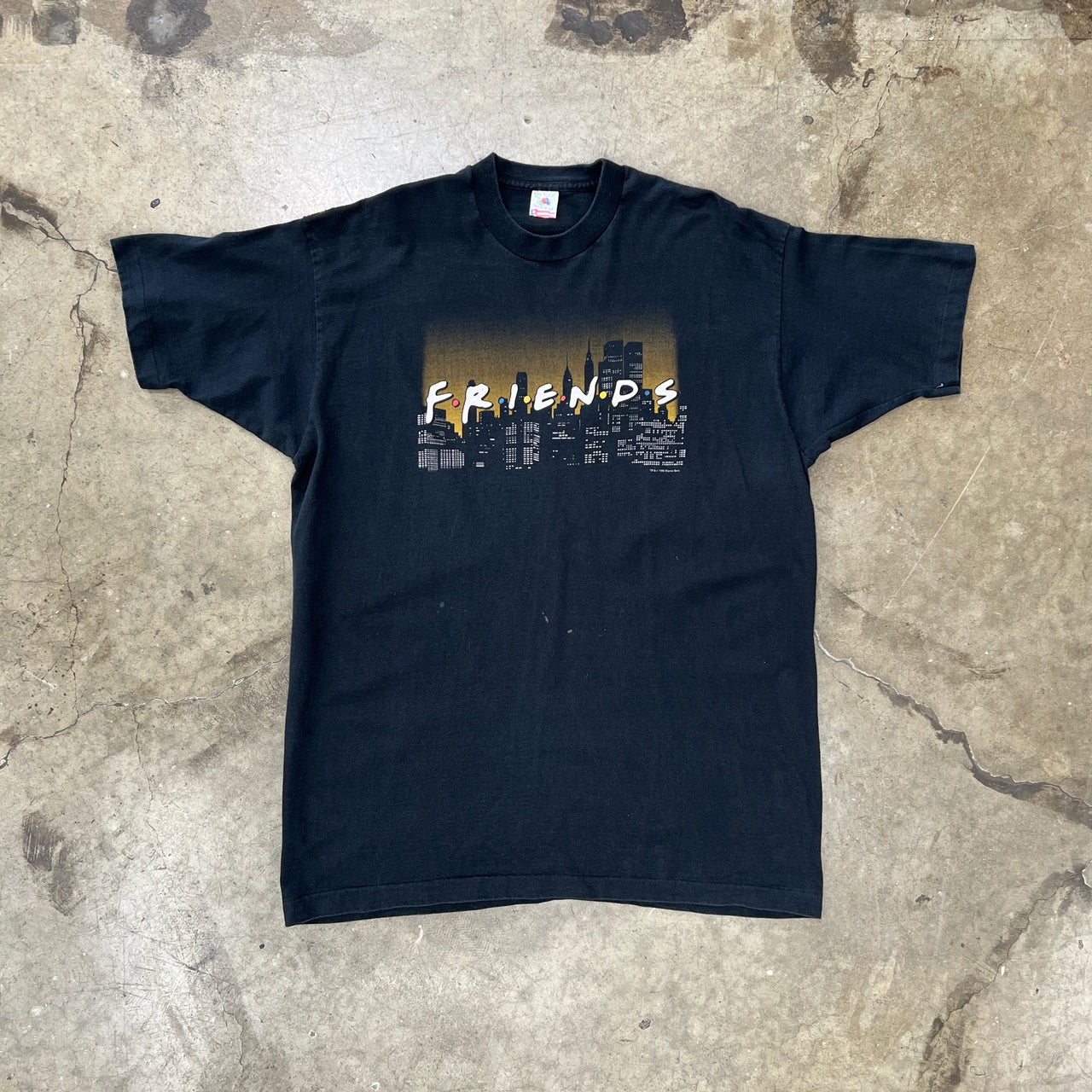 1995 Friends TV City Promo Tee Single Stitch