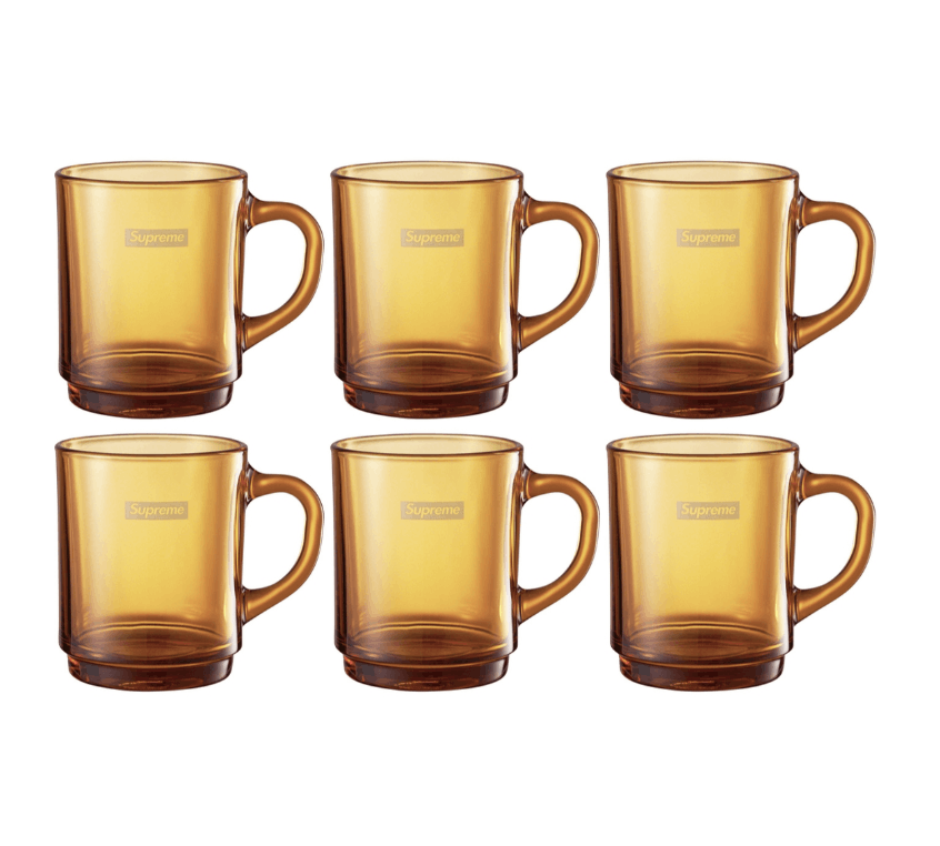 Duralex Glass Mugs - Amber