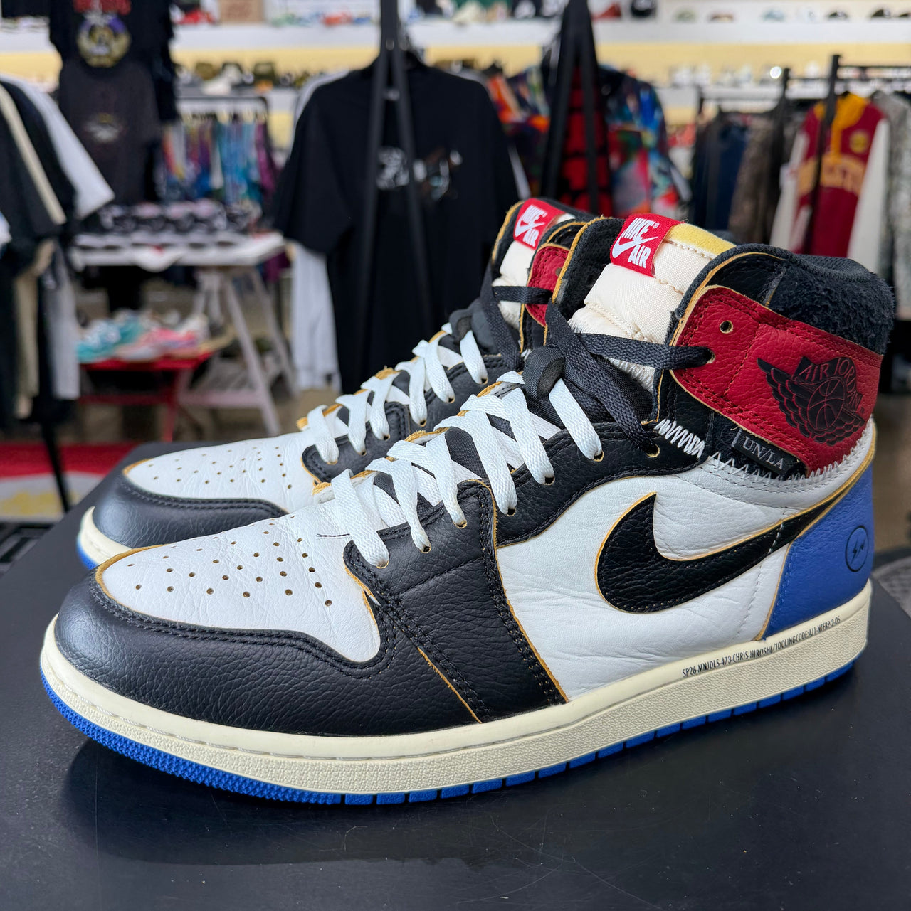 Air Jordan 1 Fragment x Union LA Varsity Red Sport Royal (2026)