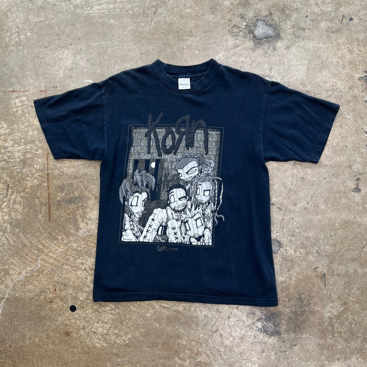 2000s Korn Sick and Twisted Tour Issues Band Tee