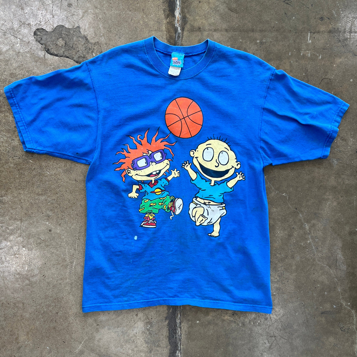 90s Rugrats Chuckie Finster Tommy Pickles TV Promo Tee