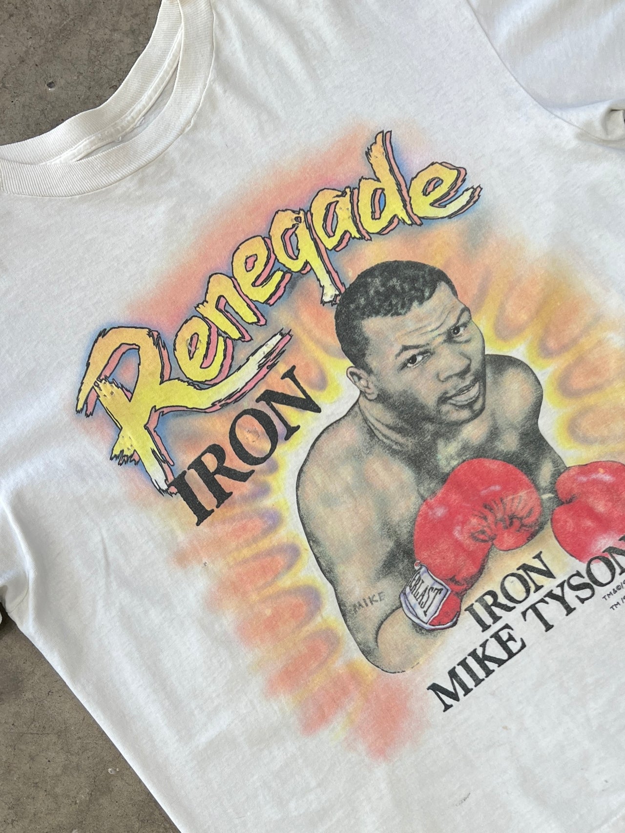 1989 Mike Tyson Renegade Iron Boxing Tee