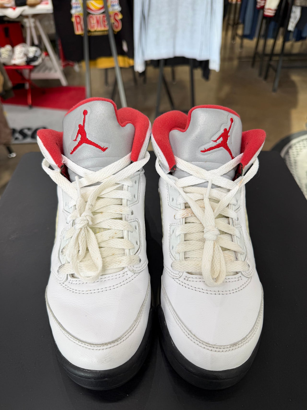 Air Jordan 5 Fire Red Silver Tongue (2020)