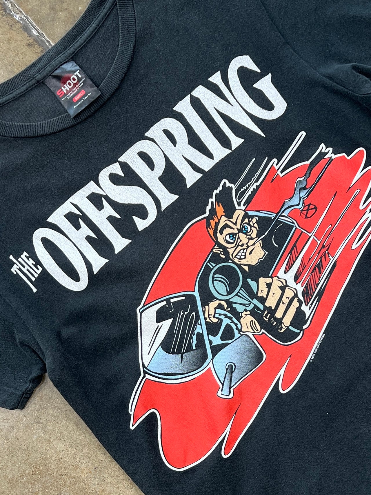 1998 The Offspring Bad Habit Smash Car Band Tee