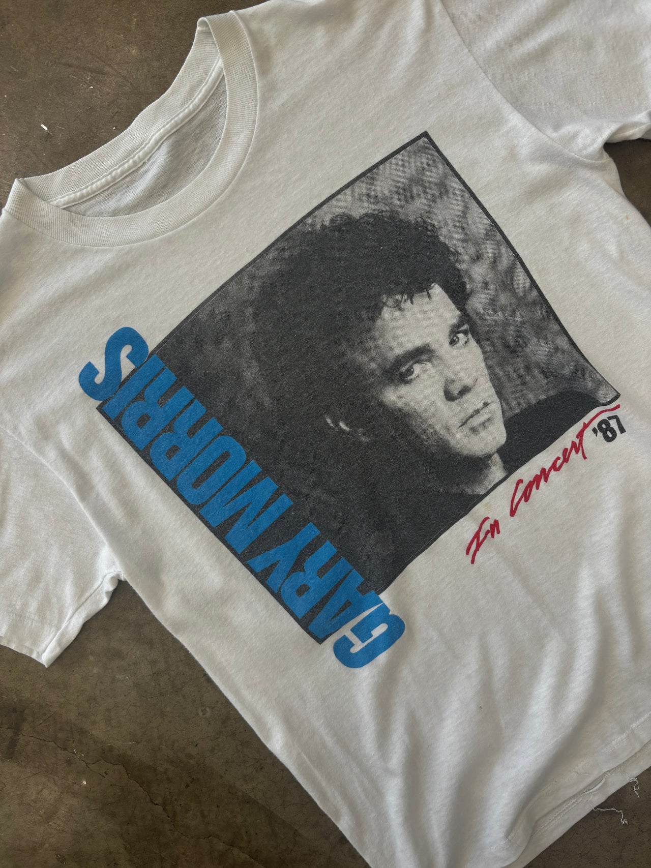 1987 Gary Morris In Concert Single Stitch Tee