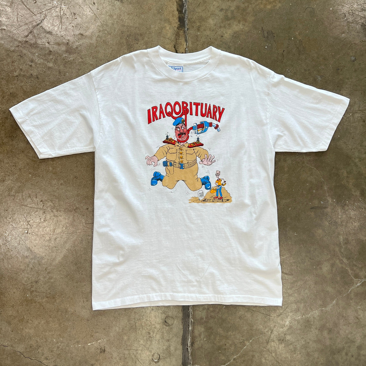 Iraqobituary Gas War RIP America Historical Tee