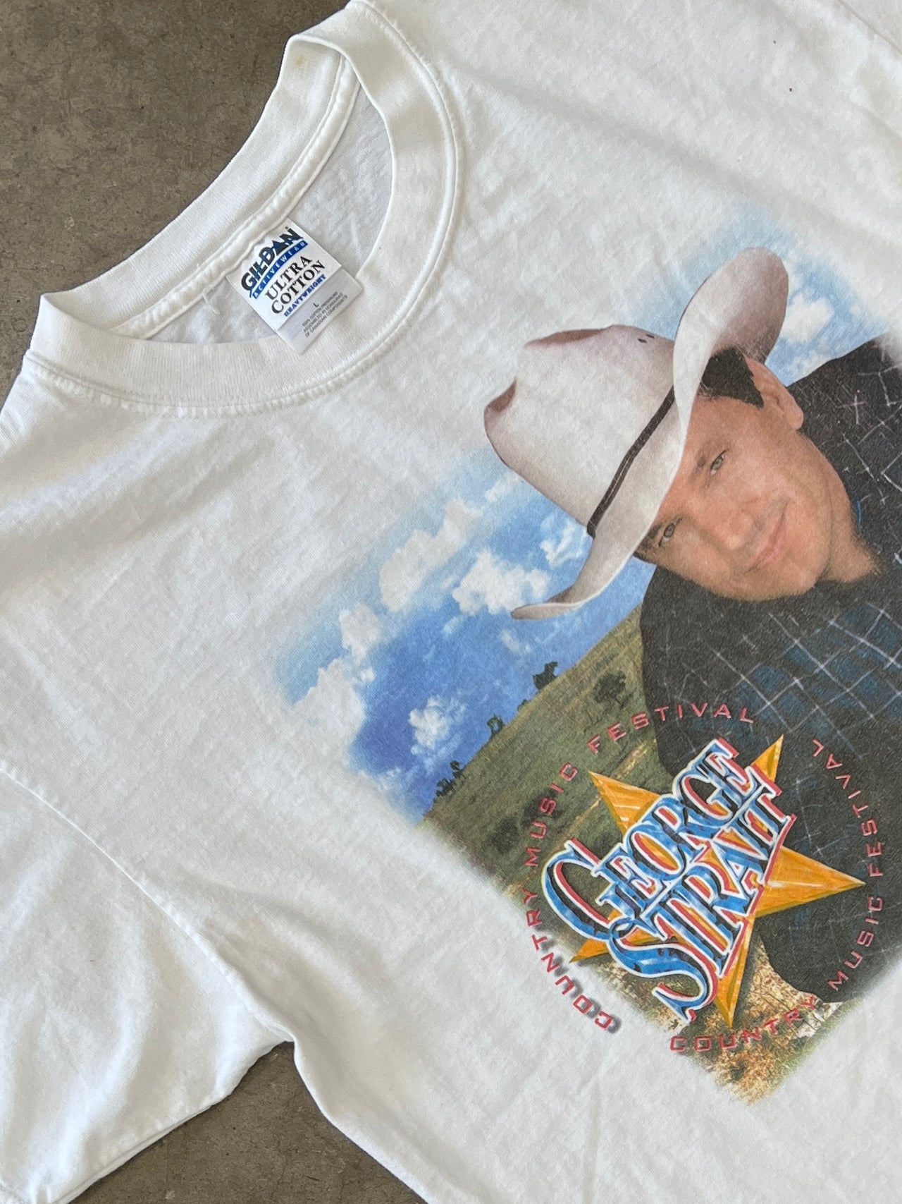 1999 George Strait Music Country Concert Tee