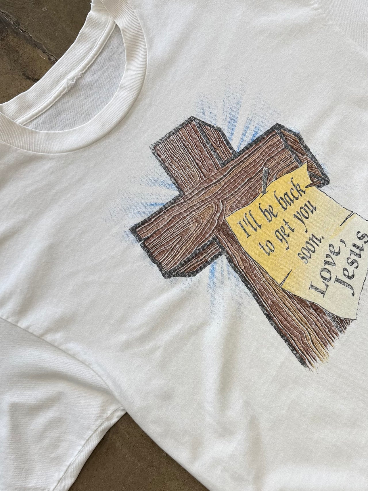 I'll Be Back to Get You Cross Death Jesus Death Tee