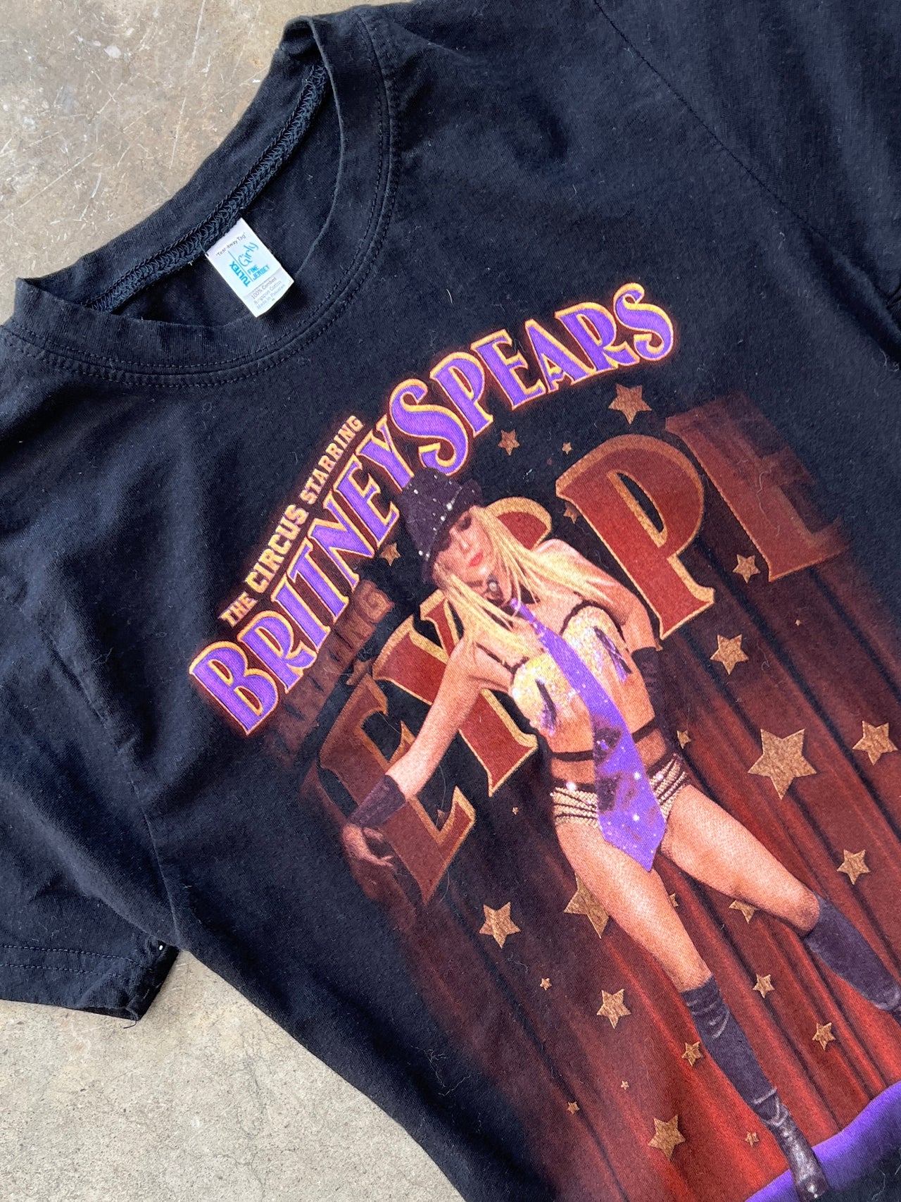 2009 Britney Spears Circus Tour Tee