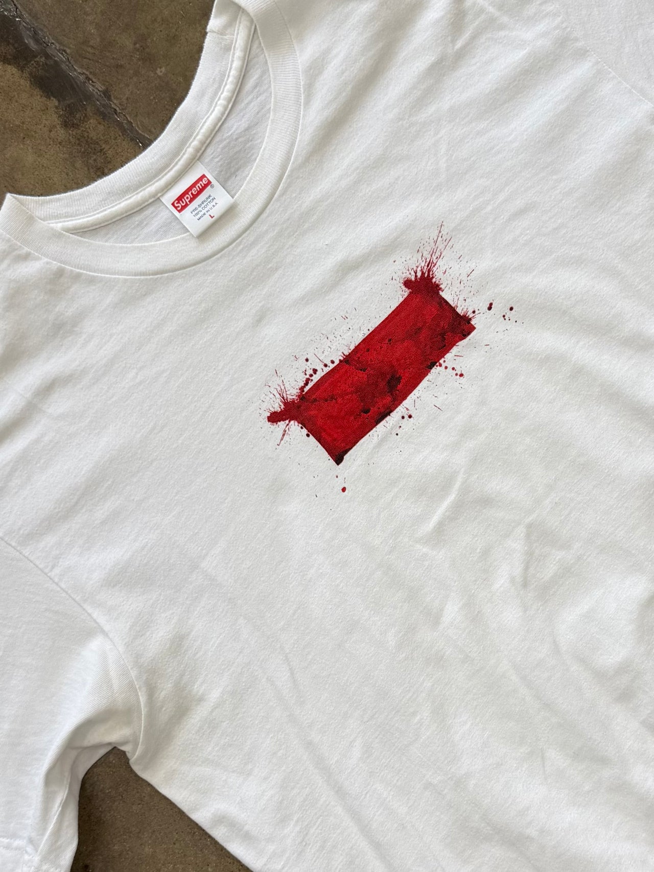 Ralph Steadman Blood Box Logo Tee