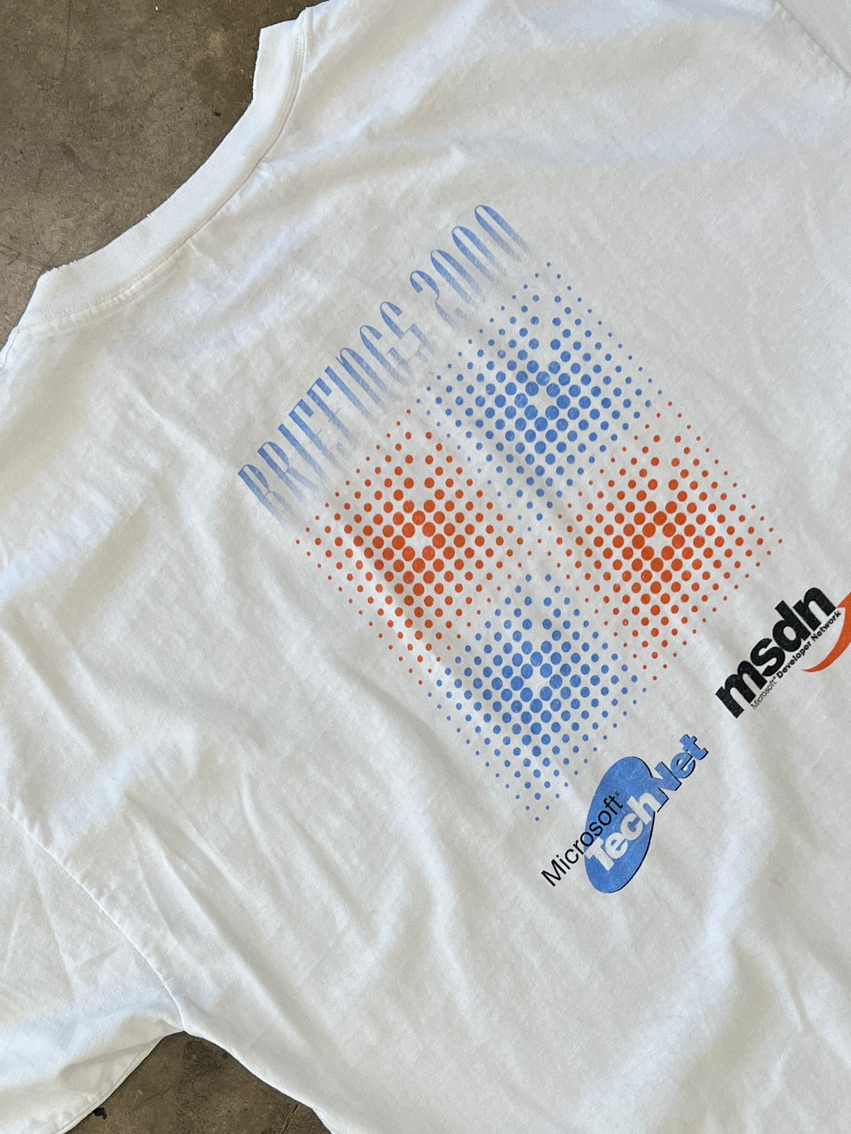 2000s Microsoft Tech Net Tech Tee